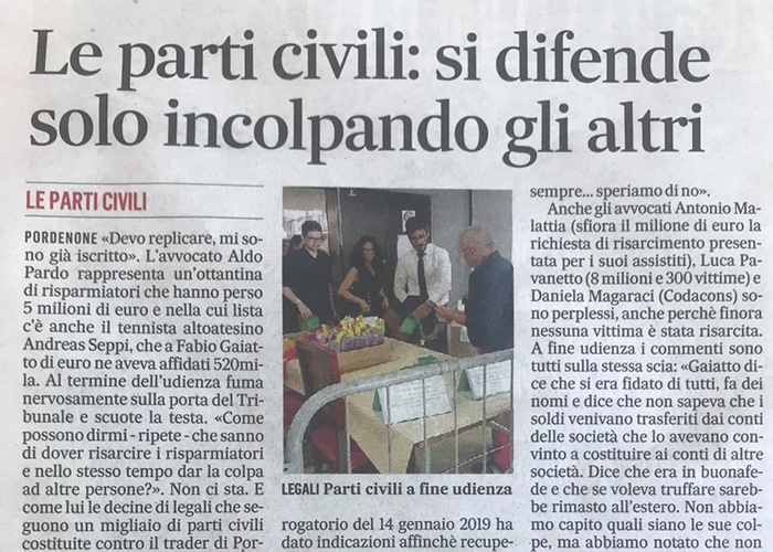 La Nuova Venezia, 20.06.2019, p. 31